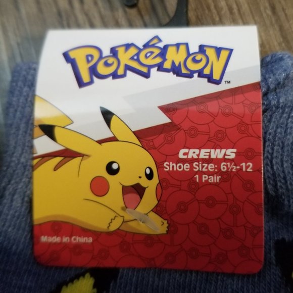 Pokemon Pikachu Socks - Picture 3 of 4
